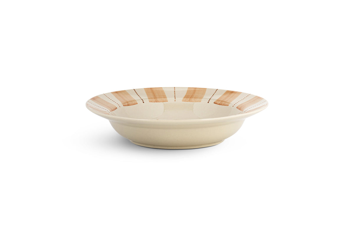 Patthar Pasta Bowl - Cream & Clay