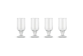 Sooraj Large Glass - Clear - (Set of 4)