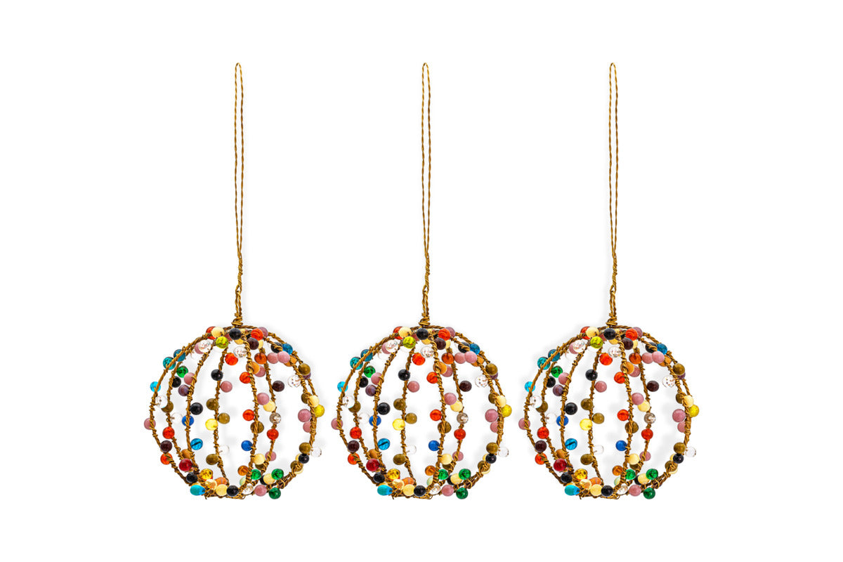 Jajan Baubles - Mixed Colour - (Set of 3)