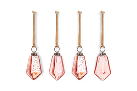 Ratnam Baubles - Mixed Antique Pink - (Set of 4)