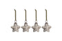 Riyara Bauble - Silver Sparkle (Set of 4)