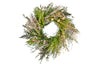 Taraji Wreath - Natural & Moss