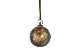 Mavu Giant Bauble - Rustic Bronze & Petrol