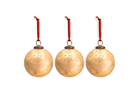 Kecci Baubles - Antique Champagne - (Set of 3)