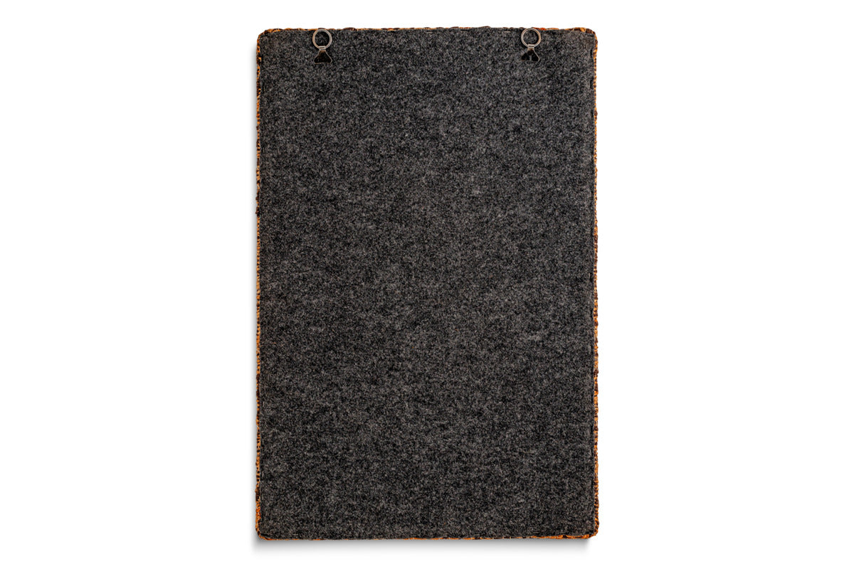 Arjun Upholstered Rectangular Wall Mirror - Natural