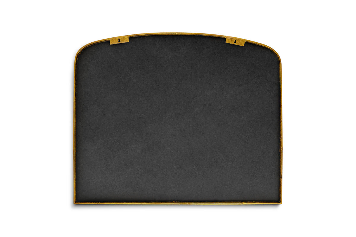 Juhli Arched Mirror - Aged Antique Brass - Large
