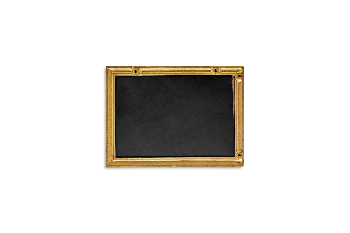 Yamuna Rectangular Mirror - Aged Antique Brass