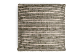 Tudo Merino Cushion Cover - Moss & Natural - 65 x 65cm