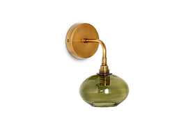 Otoro Recycled Glass Wall Light - Green