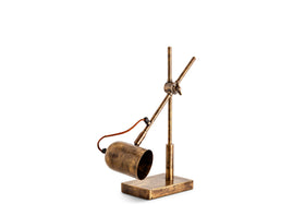 Thenkara Directional Desk Lamp - Antique Brass