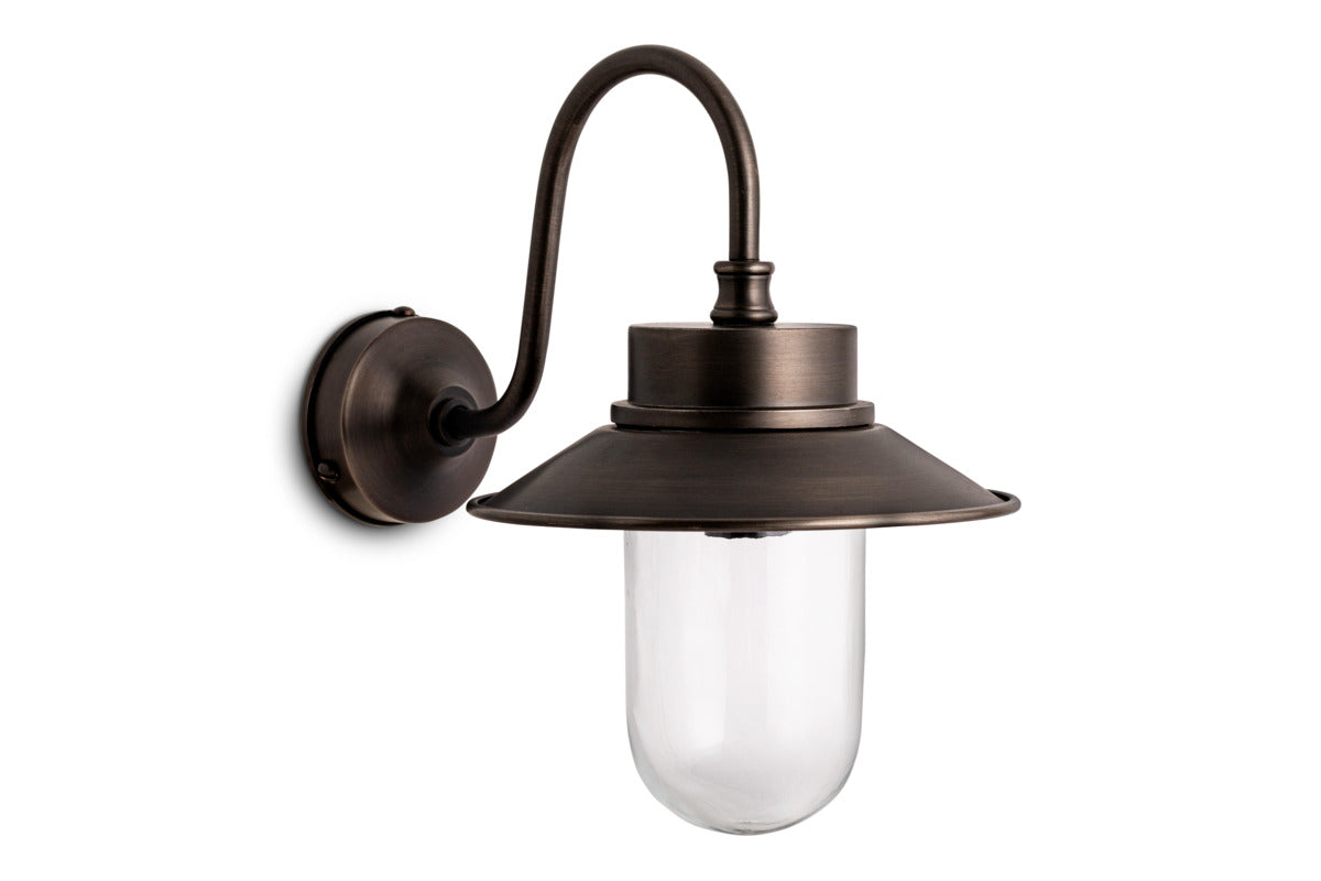 Alwar Outdoor Wall Light - Antique Bronze