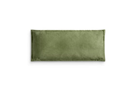 Menmai Statement Velvet Lumbar Cushion Cover - Moss Green - 35 x 80cm