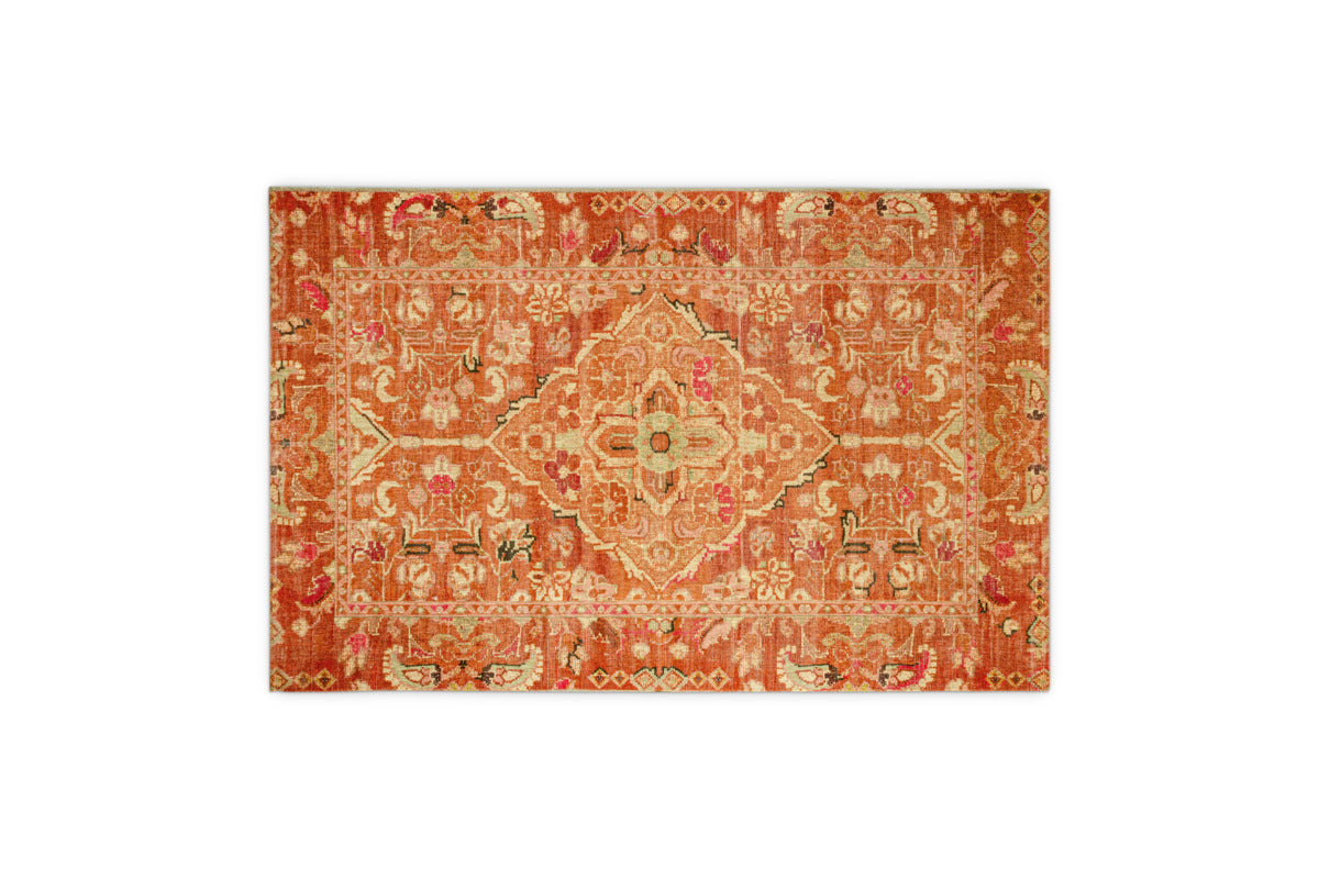Ikowe Recycled PET Rug - Tonal Red - 150 x 240cm