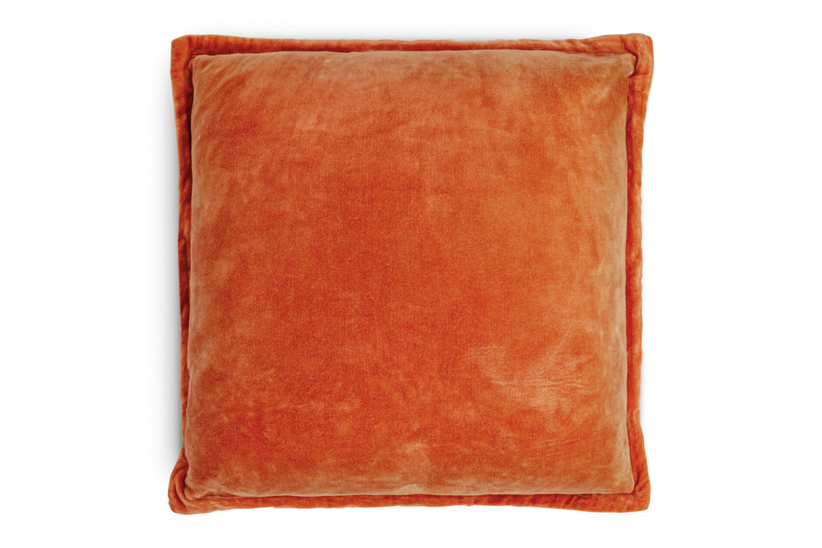 Menmai Velvet Cushion Cover - Red - 50 x 50cm