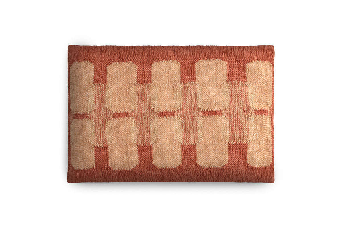 Akki Wool & Cotton Cushion Cover - Dusty Pink - 60 x 40cm