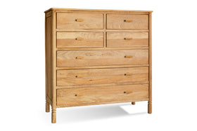 Sri Mango Wood Chest of Drawers - Natural