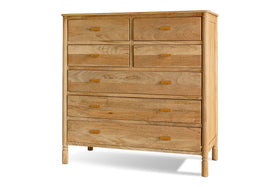 Sri Mango Wood Chest of Drawers - Natural