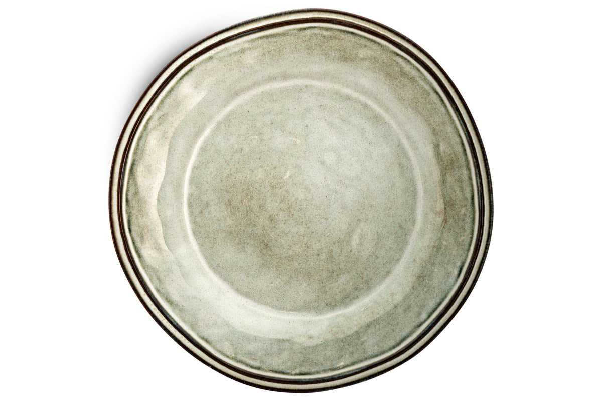 Pedra Dinner Plate - Pewter