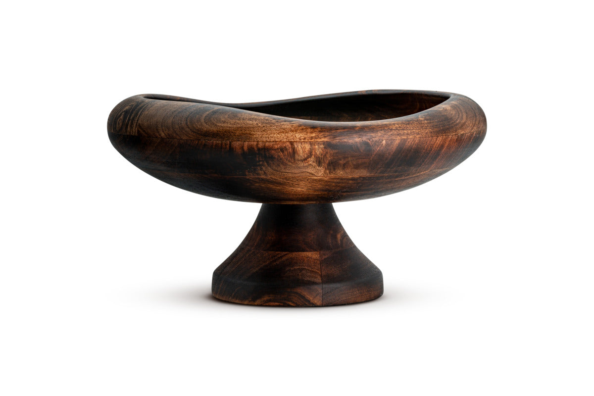 Sindar Pedestal Bowl - Natural