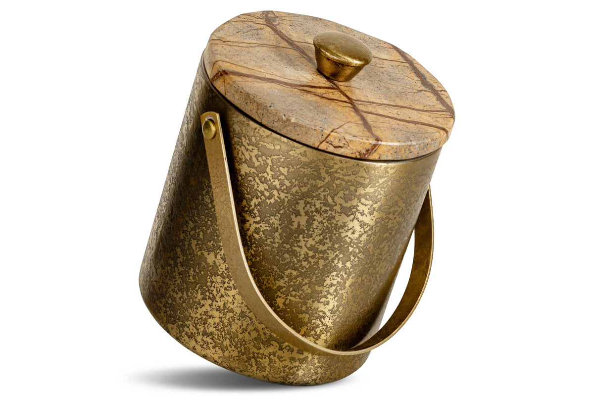Amaya Ice Bucket - Aged Antique