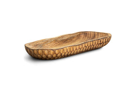 Pyaar Serving Tray and Bowl - Natural