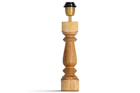 Hega Mango Wood Lamp - Natural