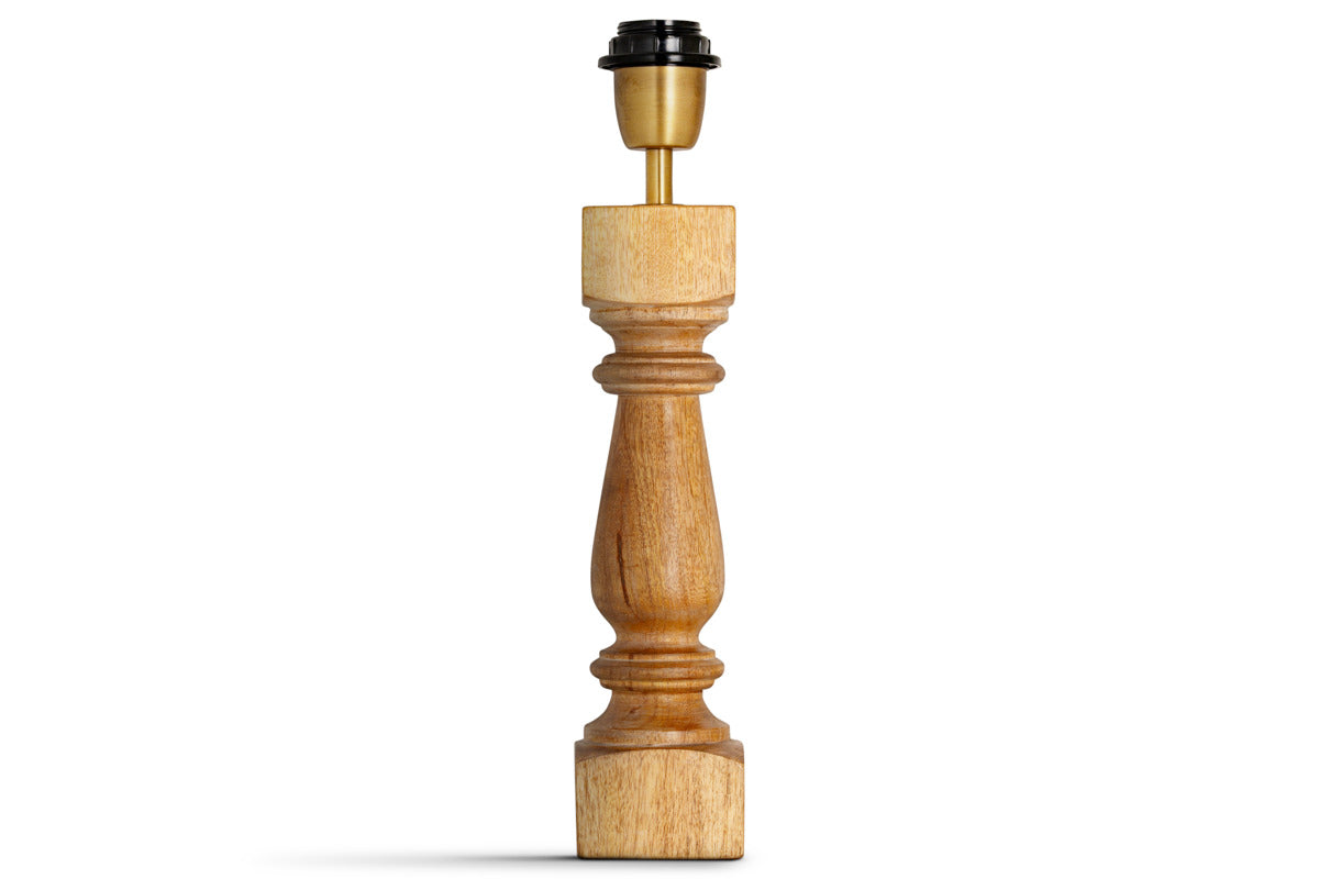 Hega Mango Wood Lamp - Natural