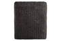 Nidra Velvet & Linen Bed Quilt - Charcoal