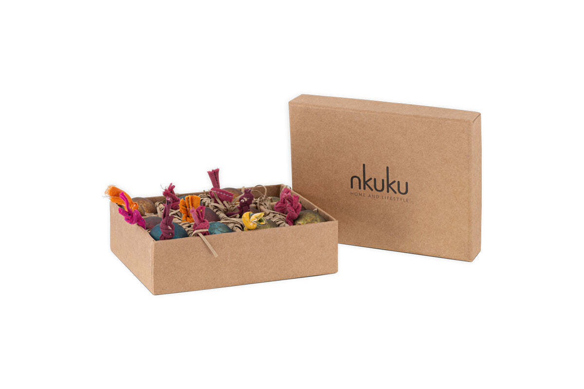 Oko Mini Baubles - Mixed Matt (Set of 12)