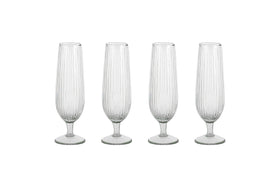 Otuba Champagne Flute - Clear (Set of 4)