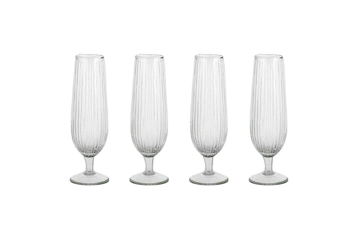 Otuba Champagne Flute - Clear (Set of 4)