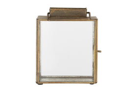 Obi Mini Table Lantern - Antique Brass