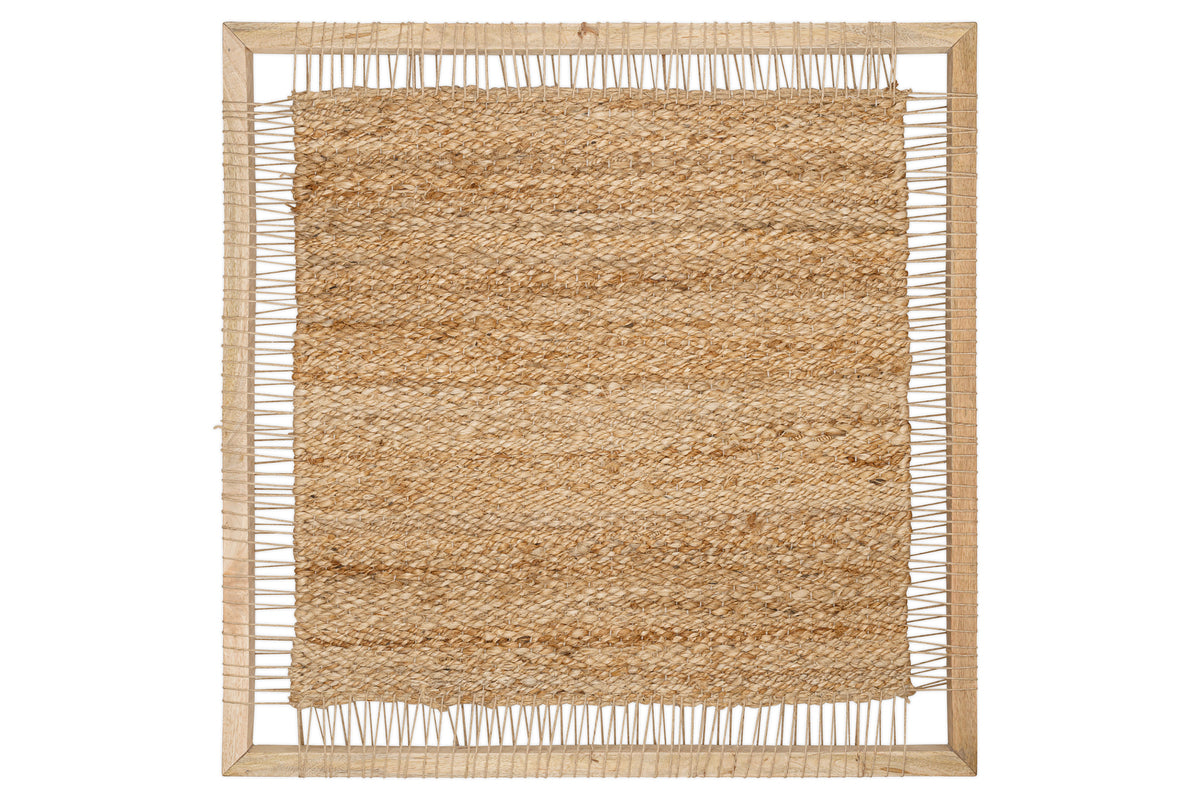 Pemali Woven Jute Wall Art - Natural