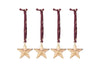 Roshani Star Baubles - Antique Brass (Set of 4)