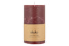 Rustic Soy Blend Pillar Candle - Dark Cherry - Large