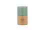 Rustic Soy Blend Pillar Candle - Sage Green - Small
