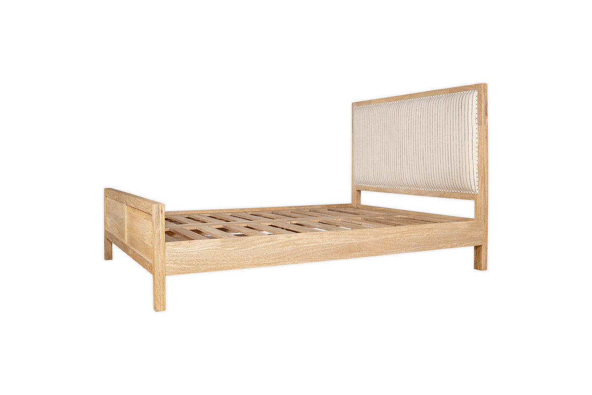 Sanja Stripe Bed - Natural