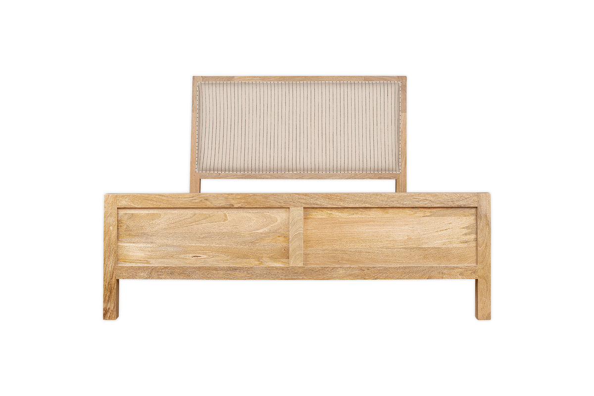 Sanja Stripe Bed - Natural