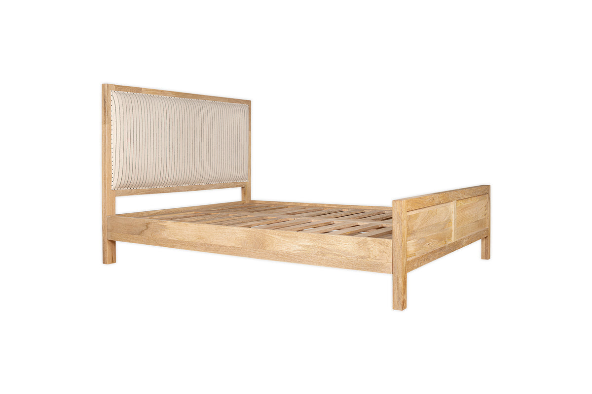 Sanja Stripe Bed - Natural