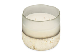 Cardamom & Amber 3 Wick Scented Candle - Aged Smoke - 3 Wick