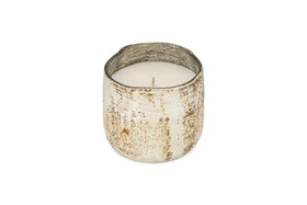 Mandarin & Clove 1 Wick Scented Candle - Antique Gold