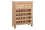 Shanthi Reclaimed Wood Wine Rack - Natural