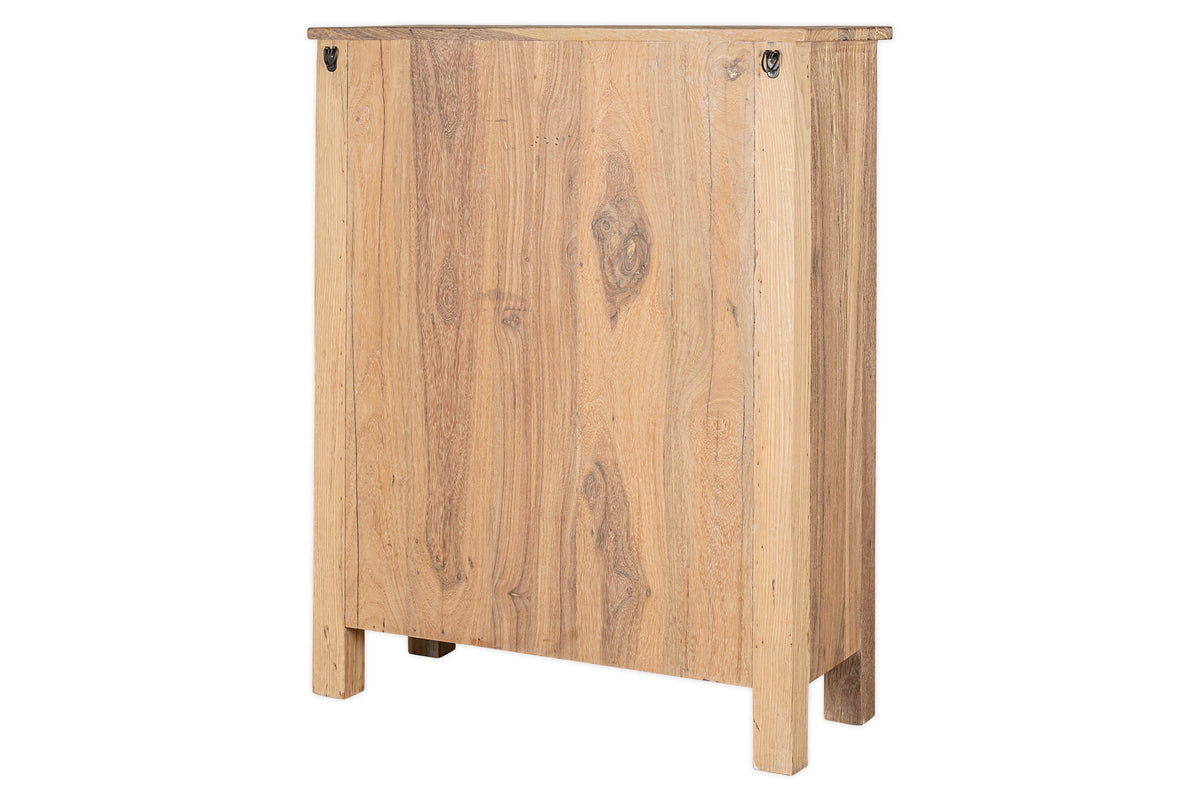 Shanthi Reclaimed Wood Wine Rack - Natural
