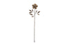 Svara Stem Rose - Antique Brass