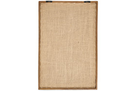 Samaya Hand Stitched Wall Art - Natural