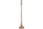 Usha Classic Wooden Floor Lamp - Natural