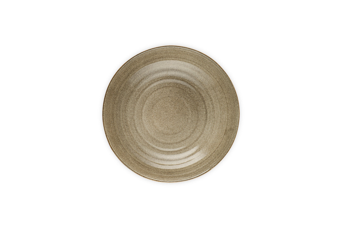 Valinha Earthenware Serving Bowl - Grey