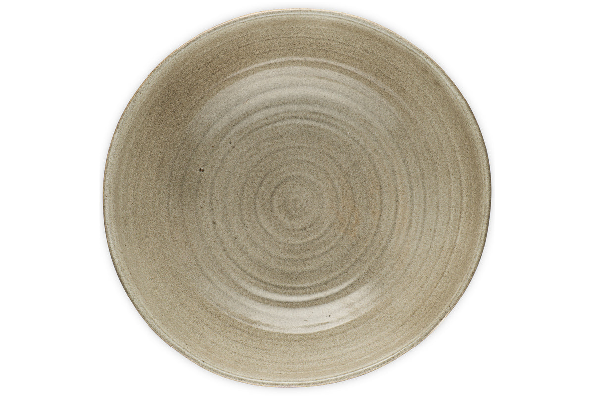 Valinha Earthenware Footed Bowl - Grey