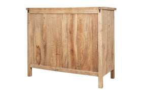 Vivan Grooved Chest of Drawers - Natural