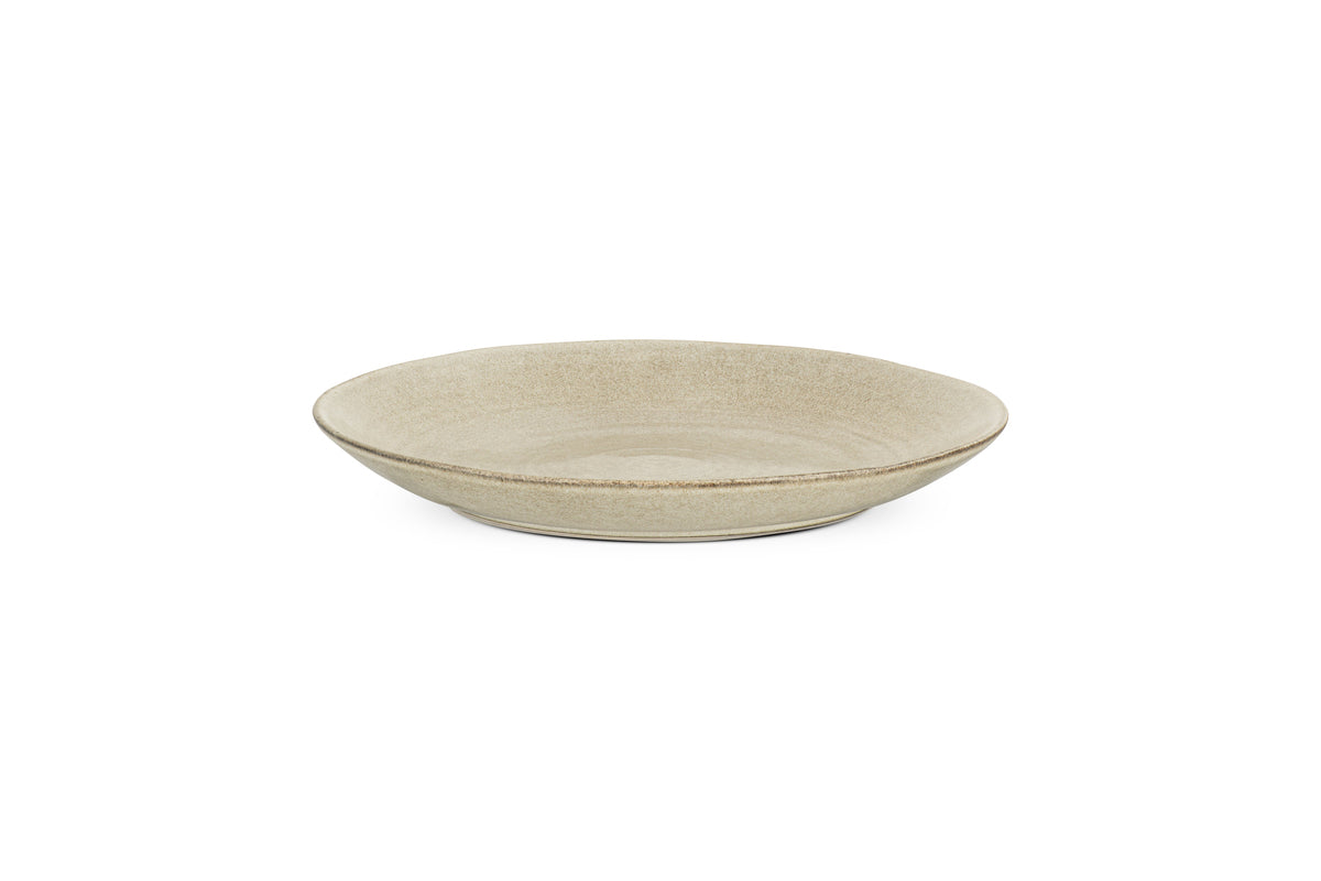 Valinha Earthenware Dinner Plate - Grey